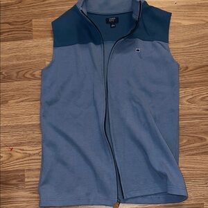 Crown & Ivy Teal and Gray Zip-Up Jacket